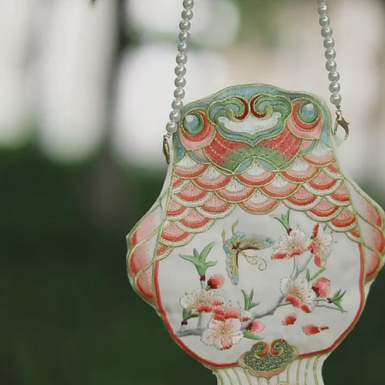 chinese purse girls' bag hanfu purse gold fish-Jianxi Hanfu