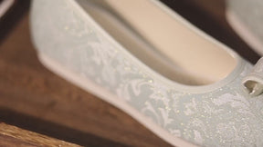 green hanfu shoes chinese shoes-Jianxi Hanfu