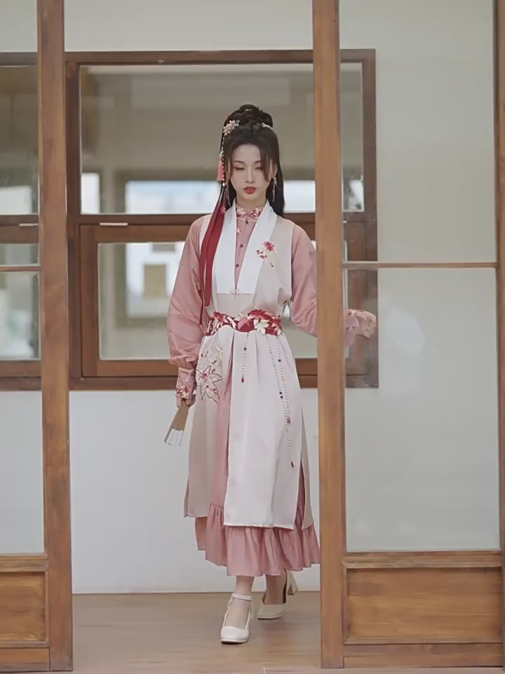  new chinese style hanfu dress-Jianxi Hanfu