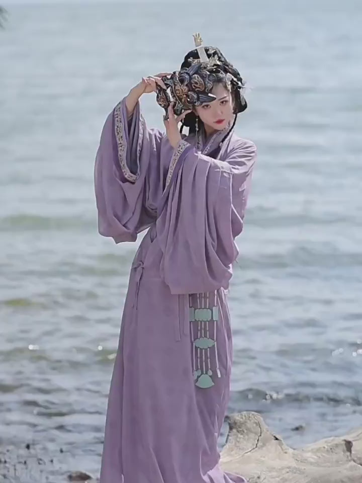 warring state period women hanfu Chinese robes-Jianxi hanfu