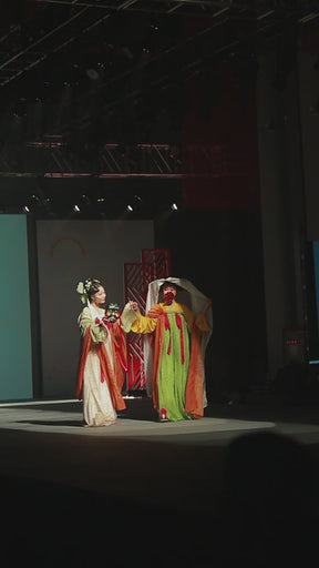 red northern wei dynasty clothing chinese shoes-Jianxi Hanfu
