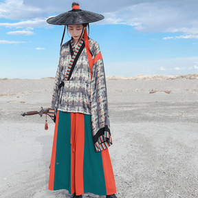 purple ru shirt northern wei dynasty women's clothing - Jianxi Hanfu