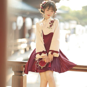 qi lolita skirt chinese style clothing - Jianxi Hanfu