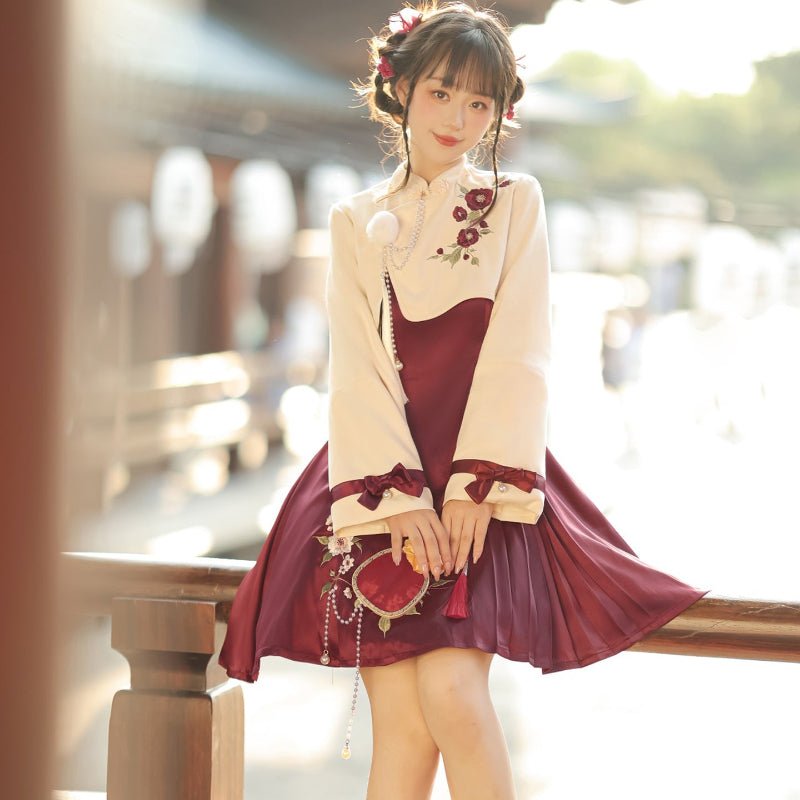 qi lolita skirt chinese style clothing - Jianxi Hanfu