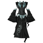 green drgon chinese lolita dresses - Jianxi Hanfu