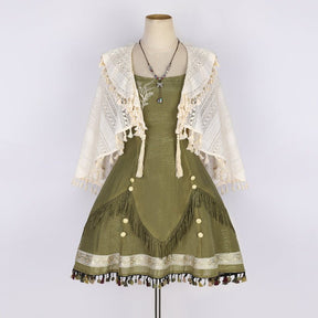 my lolita dress chinese style green skirt - Jianxi Hanfu