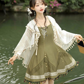 qi lolita clothing jsk women's hanfu dress - Jianxi Hanfu