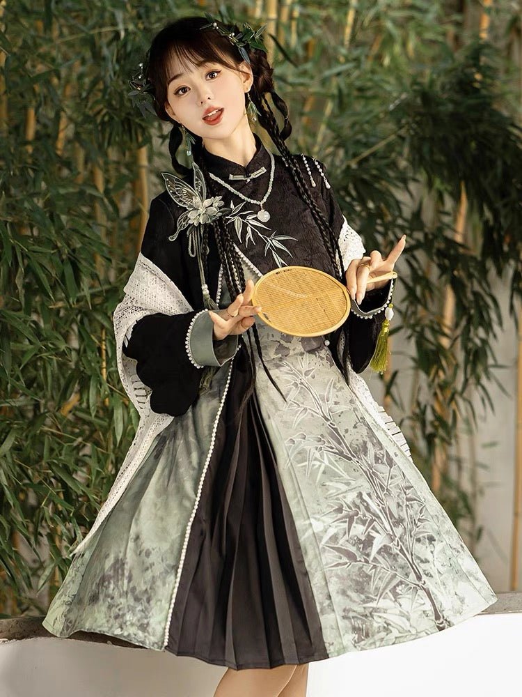 Qi Lolita JSK Bamboo - Jianxi Hanfu