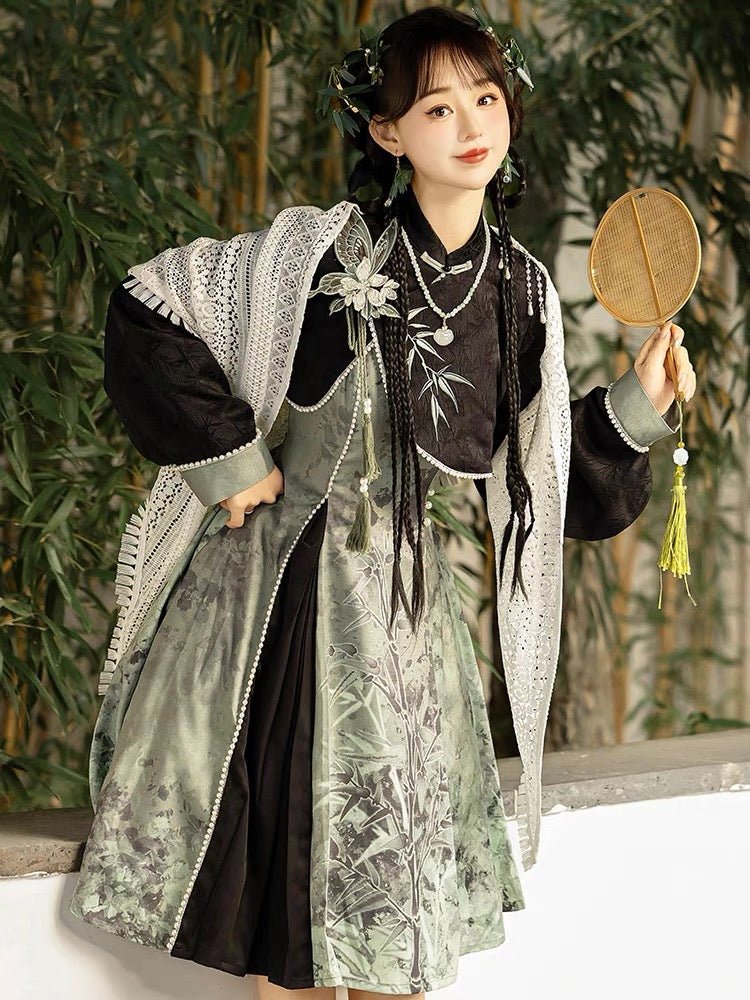 Qi Lolita JSK Bamboo - Jianxi Hanfu