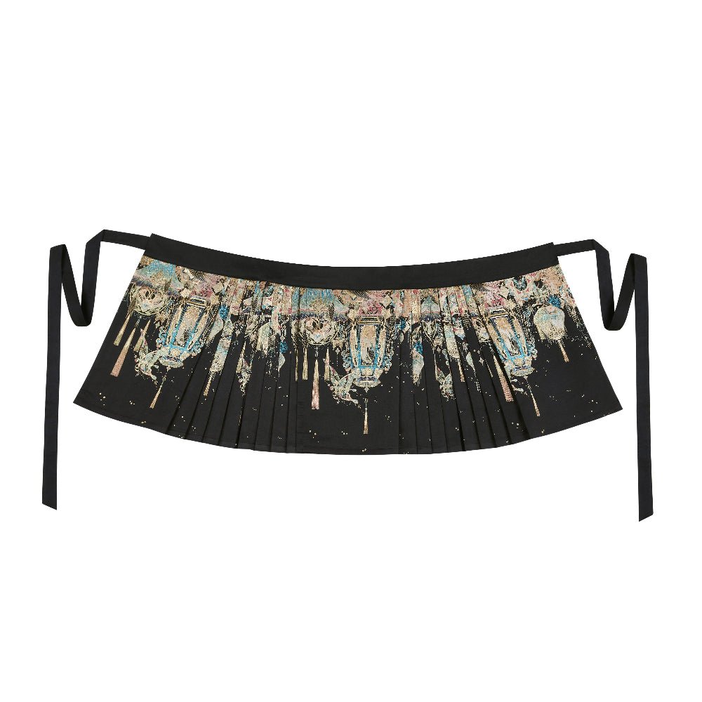 chinese style black mamianqun qi lolita dresses - Jianxi Hanfu