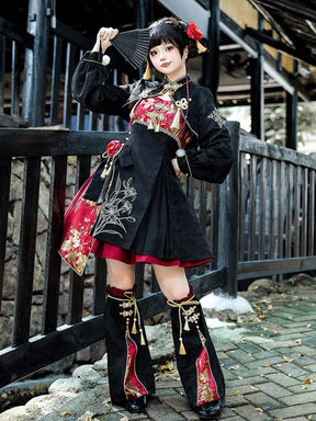 girls' dress Qi Lolita JSK Set - Jianxi Hanfu