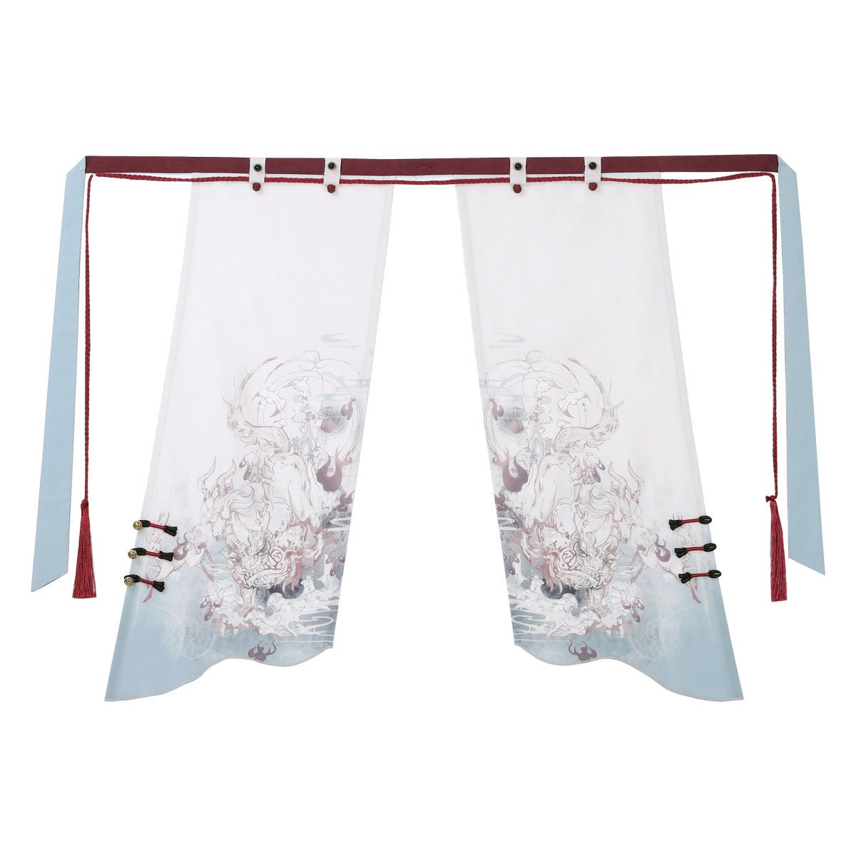 qi lolita chinese modern hanfu jsk skirt - Jianxi Hanfu