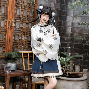 qi lolita dresses chinese style women's skirt - Jianxi Hanfu