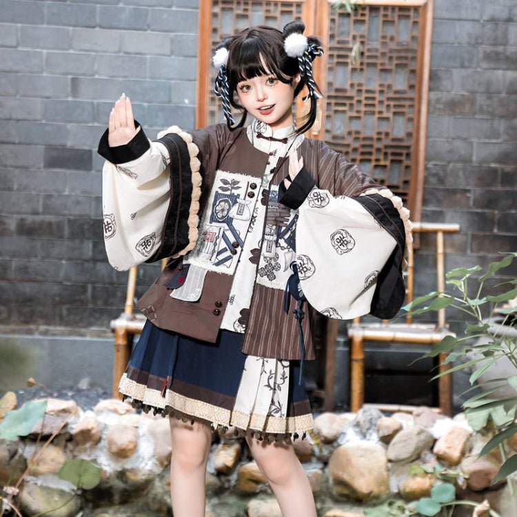 chinese qi lolita dresses women's skirt - Jianxi Hanfu