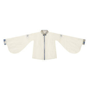 qi lolita dresses chinese style white shirt - Jianxi Hanfu