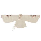 chinese style women's papa sleeve white shirt - Jianxi Hanfu