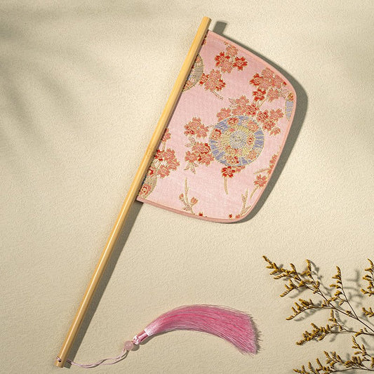 noerthern wei dynasty lothing pink waist fan-Jianxi Hanfu