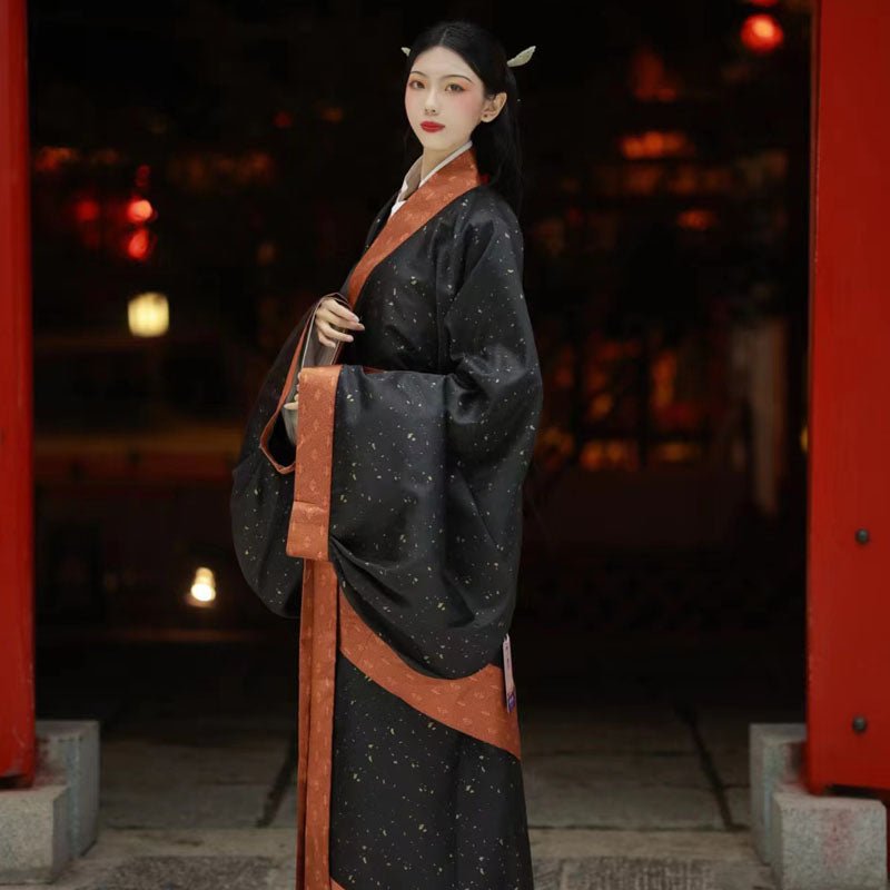 warring state period women's robe Chinese Hanfu clothes- Jianxi Hanfu