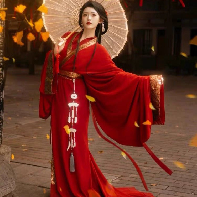 Qin Han Dynasty Warring States Robe - Jianxi Hanfu