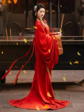 Qin Han Dynasty Warring States Robe - Jianxi Hanfu