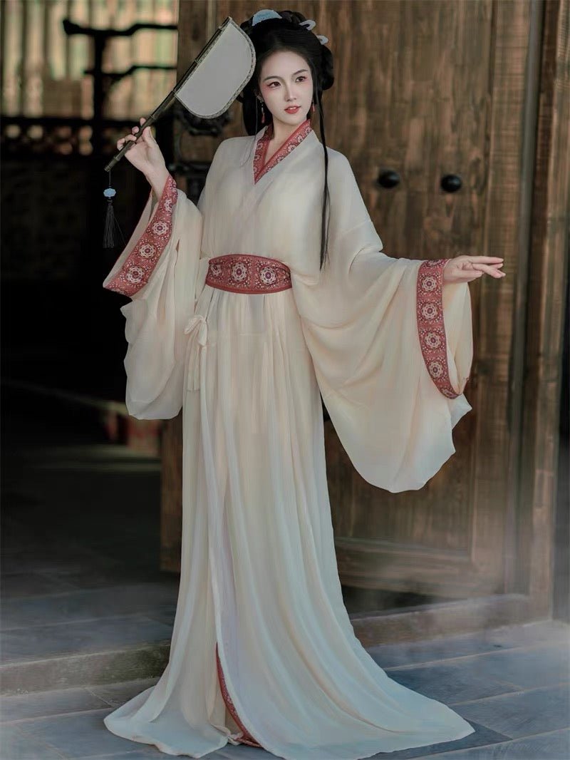 Qin Han Dynasty Warring States Zhiju Robe - Jianxi Hanfu