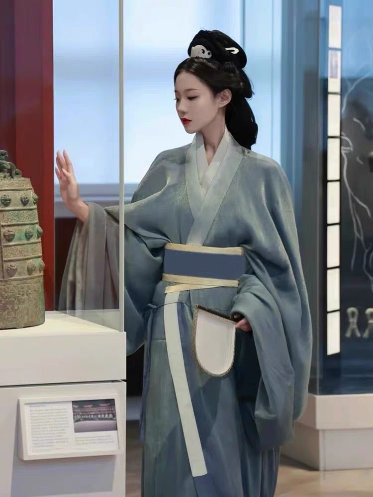 Zhiju Robe Qin Han Dynasty Warring States - Jianxi Hanfu