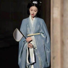 Qin Han Dynasty Warring States Zhiju Robe - Jianxi Hanfu