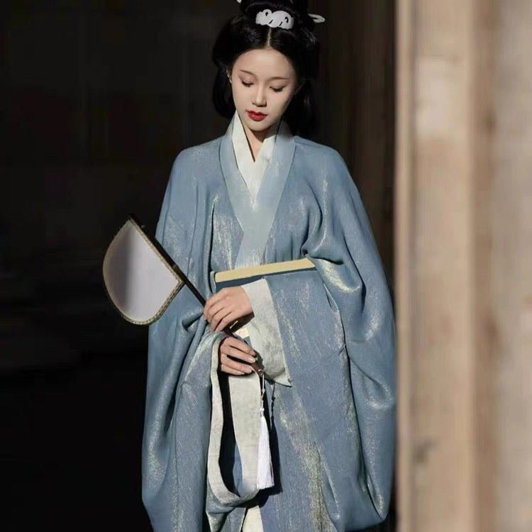 Qin Han Dynasty Warring States Zhiju Robe - Jianxi Hanfu