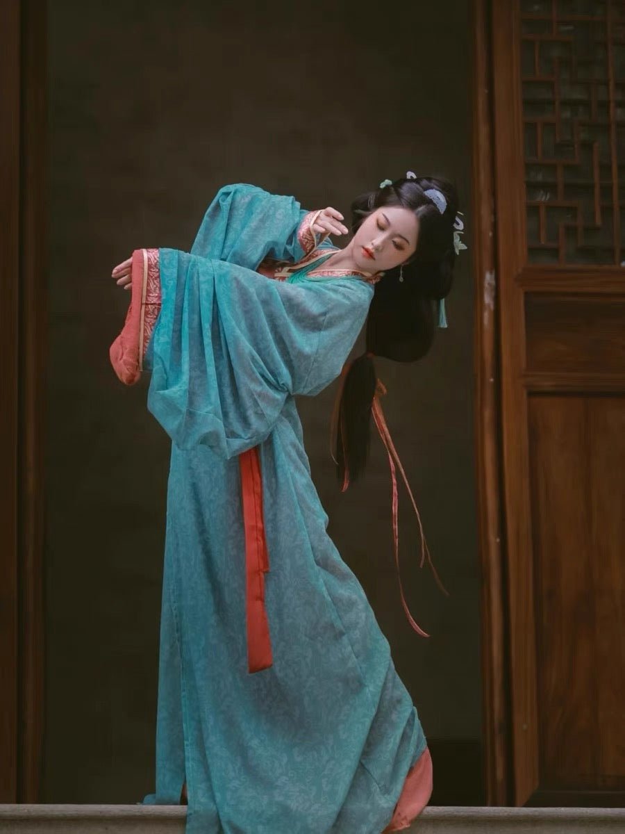 Qin Han Dynasty Warring States Zhiju Robe Su Ming - Jianxi Hanfu