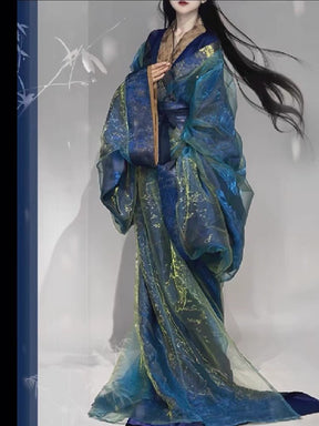 Qin Han Dynasty Women's Hanfu Zhanguopao Zhiju - Jianxi Hanfu