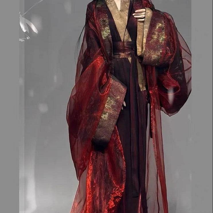 Qin Han Dynasty Women's Hanfu Zhanguopao Zhiju - Jianxi Hanfu