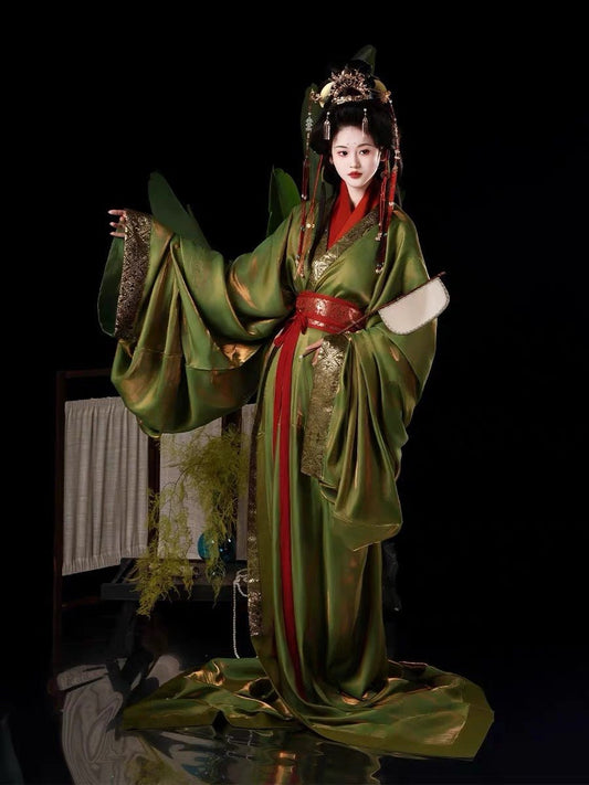 Qin Han Dynasty Women's Hanfu Zhanguopao Zhiju - Xiang Liu - Jianxi Hanfu