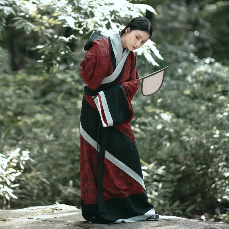 women's hanfu qin han dynasty zhanguopao quju-Jianxi Hanfu