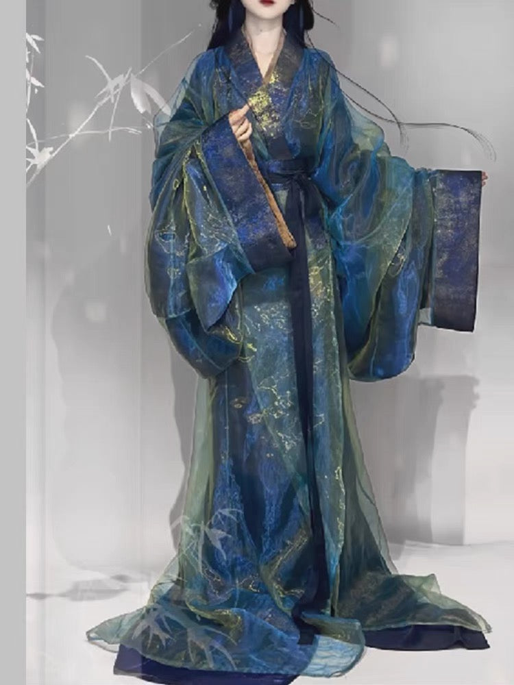 women's hanfu qin han dynasty zhanguopao zhiju-Jianxi Hanfu