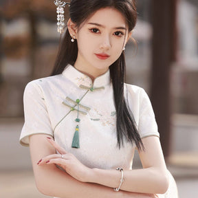 new chinese style women's qipao dress - Jianxi Hanfu