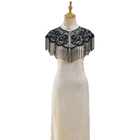 qipao yunjian fake collar black yunjian - Jianxi Hanfu