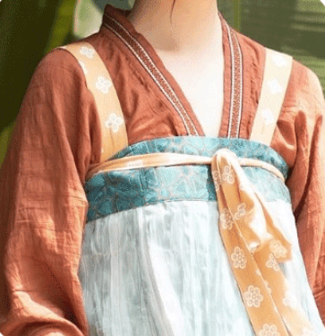 red duijin shirt women's clothes - Jianxi Hanfu