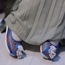 Ruo Ke Red Wedding Hanfu Shoes - Jianxi Hanfu