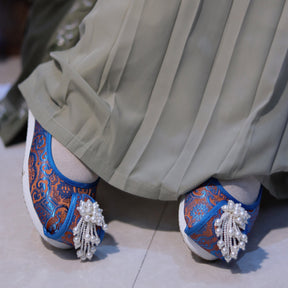 Ruo Ke Red Wedding Hanfu Shoes - Jianxi Hanfu