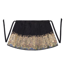new chinese style women's black mamian skirt - Jianxi Hanfu