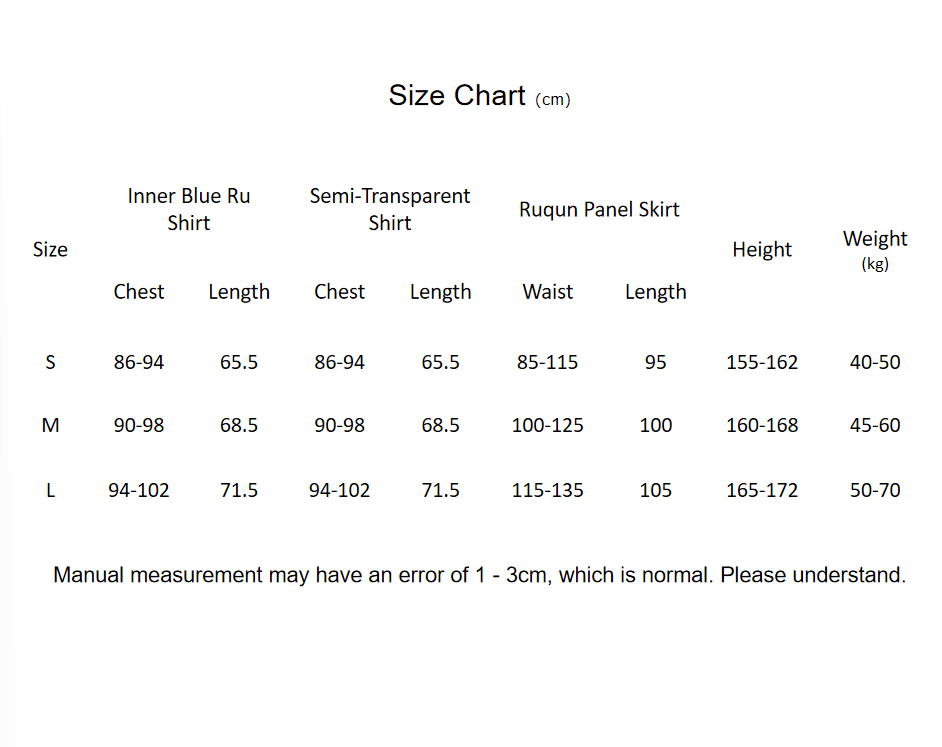 women's northern wei dynasty clothing blue ruqun dress - Jianxi Hanfu