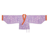 chinese song dynasty cloth shoes women's hanfu pink cross collar shirt - Jianxi Hanfu