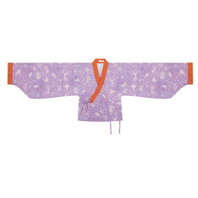 chinese song dynasty cloth shoes women's hanfu pink cross collar shirt - Jianxi Hanfu