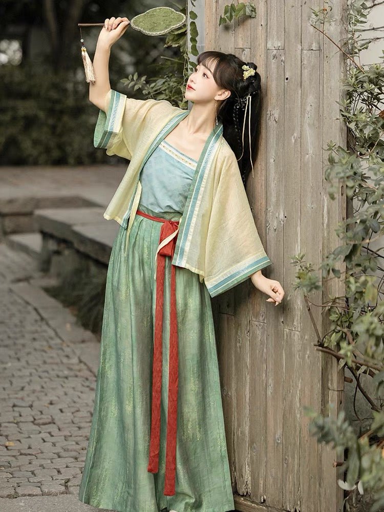 Song Dynasty Hanfu Beizi Ji Bai - Jianxi Hanfu