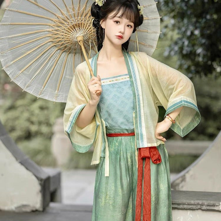 Song Dynasty Hanfu Beizi Ji Bai - Jianxi Hanfu