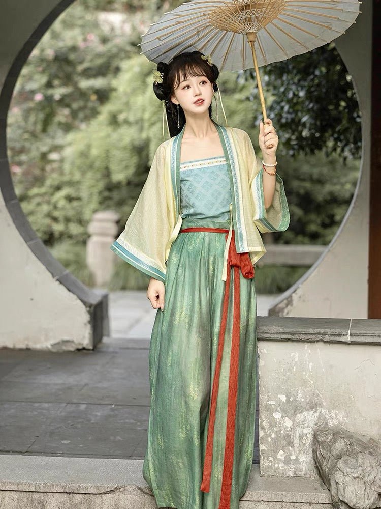 Song Dynasty Hanfu Beizi Ji Bai - Jianxi Hanfu