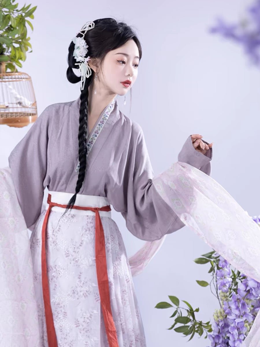 Song Dynasty Hanfu Beizi Yu Nie - Jianxi Hanfu