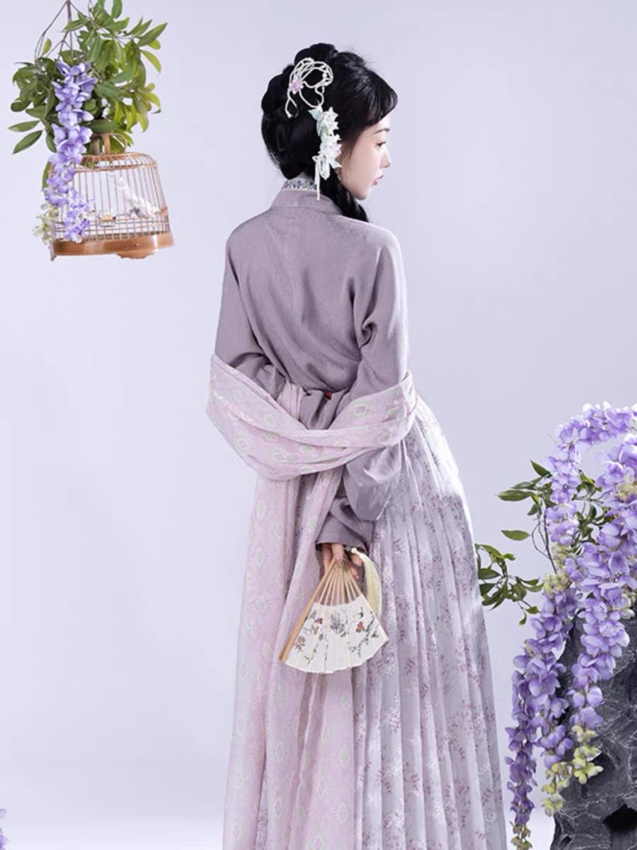 Song Dynasty Hanfu Beizi Yu Nie - Jianxi Hanfu