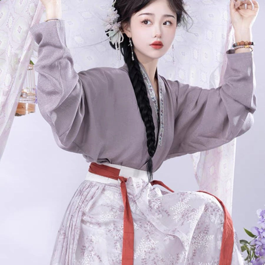Song Dynasty Hanfu Beizi Yu Nie - Jianxi Hanfu