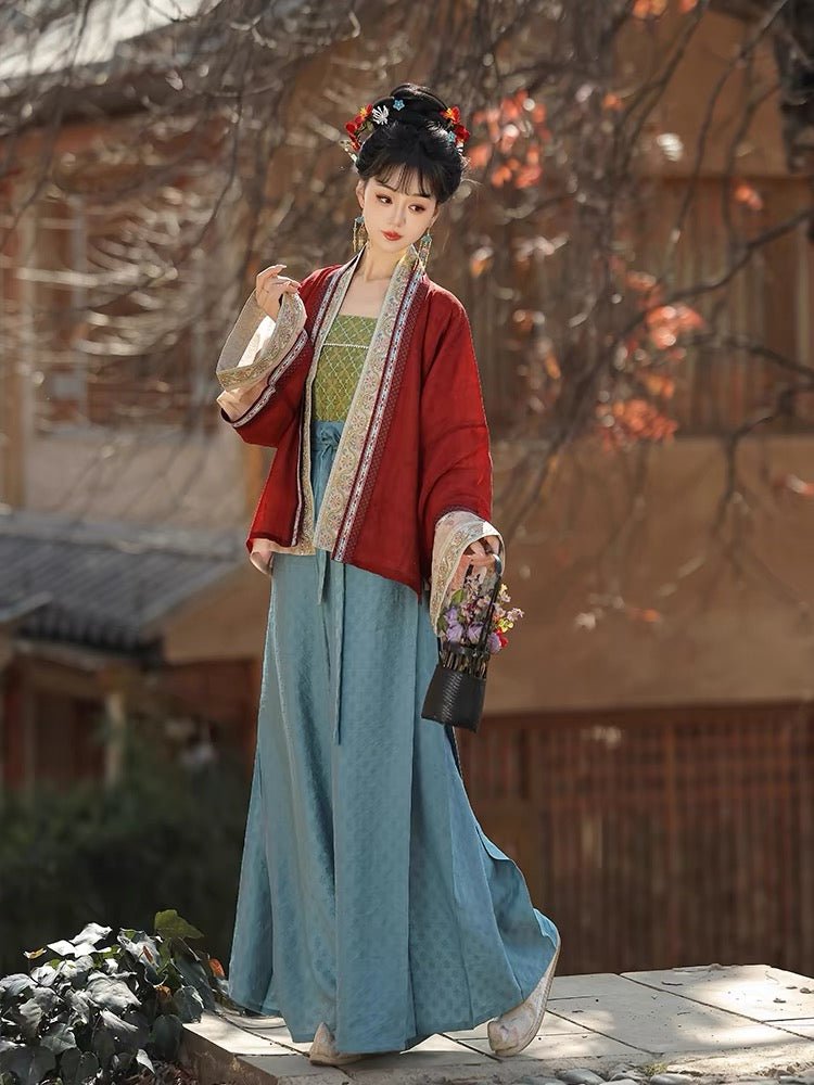 Song Dynasty Hanfu Beizi Zhu Qi - Jianxi Hanfu